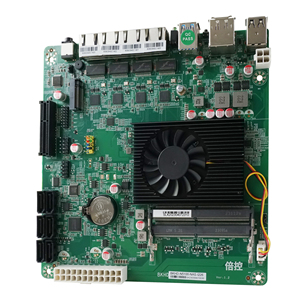 JASPER LAKE Celer-on N5105 NAS Motherboard 6 * SATA3.0 4*2.5G Nics 1 * PCIe 17x17CM Soft Routing 2 * <span class=keywords><strong>DDR4</strong></span> Firewall <span class=keywords><strong>ITX</strong></span> Mainboard - Product Image 3