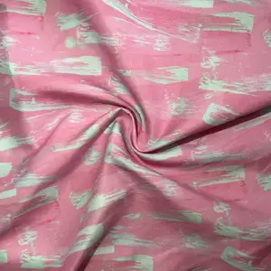 custom digital printing peach skin printed fabric 100polyester microfiber fabric for boardshort