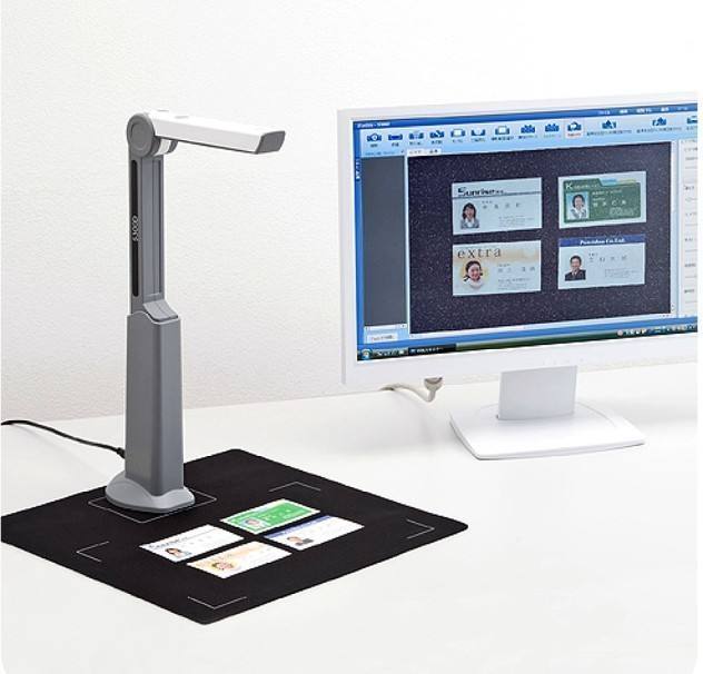 Portable High-Speed Digital Scanner with 5 Megapixels USB Interface for Stock Document Magnification