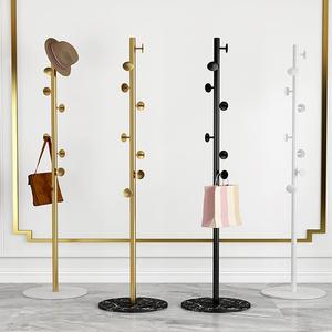 Piso de diseño moderno Mármol Hierro Colgando Ropa Sala de estar Dormitorio Porche Recibir Perchero simple - Product Image 4