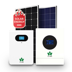 Système Hybride 10KW Conception Personnalisée Lithium MPPT Usage Domestique avec Options 6KW Silicium Polycristallin Énergie Solaire 8KW 25KW AKEP-BATLITH2 - Product Image 5