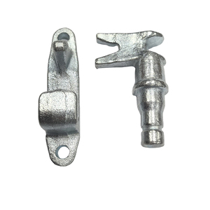 Cerradura de barra para puerta de camión con manija triangular, chapada en zinc - Product Image 2