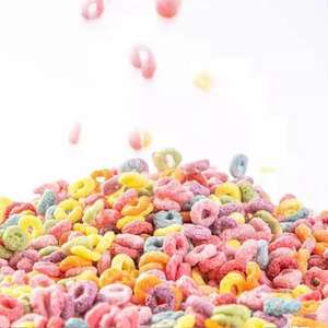 Suministros coloridos <span class=keywords><strong>para</strong></span> decoración de pasteles de cereales, anillo de bebé de <span class=keywords><strong>leche</strong></span> caliente, postre de helado afrutado de Donut <span class=keywords><strong>para</strong></span> ocasiones especiales de cumpleaños de bebé - Product Image 1