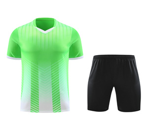 Conjunto Deportivo para Adultos con Transferencia de Calor, Estilo de Alta Elasticidad, Jersey de Fútbol Sublimado, Transpirable, Personalizado con el Logotipo del Equipo de Fútbol - Product Image 4