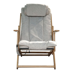 Mini <b>Massage</b> Chair Solid Wood Foldable <b>Vibration</b> Neck Shoulder <b>Back</b> <b>Massage</b> Home Use Plug In Dual Mechanism - Product Image 4