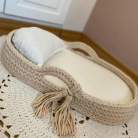 Panier à langer pour bébé en coton fait sur mesure avec matelas imperméable Panier de Moïse pour bébé