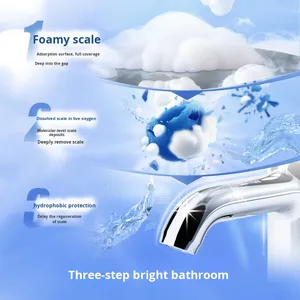 Limpiador de Baño en Espuma <span class=keywords><strong>Dilu</strong></span> con Aroma Fresco a Manantial de Montaña para Fregadero, Vidrio, Azulejos y Eliminación de Manchas de Inodoro y Suciedad para Uso Doméstico - Product Image 3