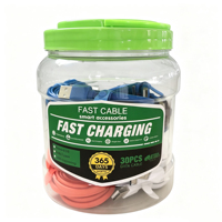 Kabel Data PVC Pengisian Cepat 2A Micro C Universal Murah Berkualitas Tinggi dari Afrika