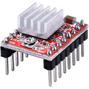 Module de commande de moteur pas à pas A4988 avec dissipateur thermique, contrôle de courant réglable pour imprimante 3D Mendel Huxley, pour Arduino - Product Image 3