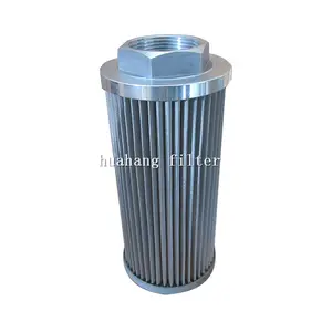10 Micron Hydraulic Filter Stainless Steel Wire Mesh Pump Suction Strainer Industry Suction Oil Filter Cartridge