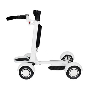 Nouveauté Chariot de golf pliable à <span class=keywords><strong>4</strong></span> <span class=keywords><strong>roues</strong></span> en aluminium Scooter électrique 2000W Chariot électrique Batterie au lithium Fonction de poussée 150 kg - Product Image 3