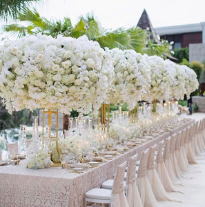 <span class=keywords><strong>Centre</strong></span> <span class=keywords><strong>de</strong></span> <span class=keywords><strong>table</strong></span> en soie pour Noël, la Saint-Valentin, le Nouvel An, Thanksgiving, décoration <span class=keywords><strong>de</strong></span> mariage à <span class=keywords><strong>vendre</strong></span> - Product Image 6