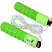 Nouvelle conception, corde à sauter numérique antidérapante et réglable, avec compteur de calories, personnalisable avec votre marque, idéale pour l'exercice et la compétition.