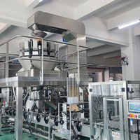 Balanceuse multi-têtes automatique de haute précision pour le remplissage et l'étiquetage de chips de pommes de terre et de Doritos, machine d'emballage en acier inoxydable