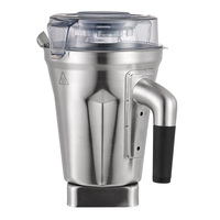Mixeur Smoothie Électrique NFC Incassable Sans BPA Ideamay, Pichet en Acier Inoxydable 304 de 2L (64oz) pour Usage Domestique