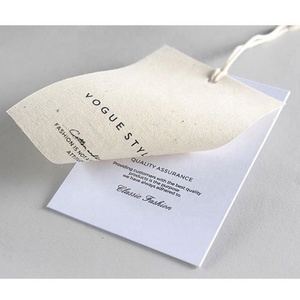 Nhãn Hàng May Mặc Hai Mặt Vải Chăm Sóc Sản Phẩm Giặt/Hướng Dẫn Giặt Khô Canvas Hang Tags - Product Image 3