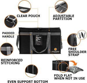 Sac à dos isotherme pour livraison de nourriture, sac à pizza, sac de livraison de nourriture, sac à dos imperméable épaissi pour livraison à domicile, sac à dos pour livraison à domicile, 2025 - Product Image 2