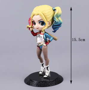 Anime <span class=keywords><strong>Harley</strong></span> <span class=keywords><strong>Quinn</strong></span> figura <span class=keywords><strong>muñeca</strong></span> de juguete para decoraciones para hornear pasteles accesorios de juego género del producto - Product Image 2