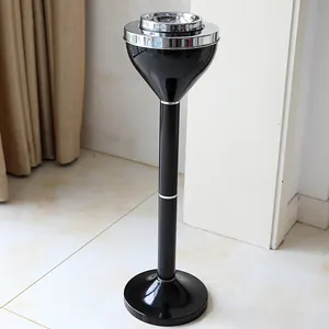 Iso 9001 Workshop Customized Large Outdoor Smokeless Lobby Cigarette Ashtray Stand