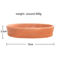 HomyPawz Piring Keramik Mewah 15cm untuk Hewan Peliharaan, Mangkuk Makan Waffle untuk Anjing, Mangkuk Kucing Terangkat, Mangkuk Anjing Keramik yang Dapat Disesuaikan