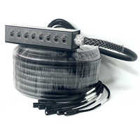 ST OEM Hochwertiger 8-Kanal CAT6 SF/UTP geschirmter RJ45 Ethernet Serpentine Kabel Kupfer gummi für Bildschirme im Freien