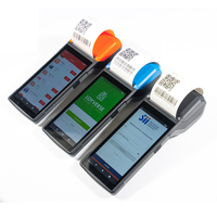 Nouveau Terminal POS Portable H10S H10SE 5.5 pouces avec Imprimante Thermique Intégrée, Machine de Paiement Mobile avec Logiciel