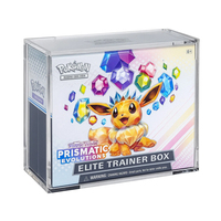 Boîte de présentation transparente en acrylique avec couvercle magnétique, portable et pré-assemblée, pour Elite Trainer Box Pokémon ETB, protection de boosters CE