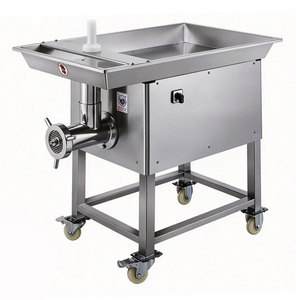 Tritacarne Verticale Commerciale Baiwin ad Alta Efficienza <span class=keywords><strong>in</strong></span> Acciaio Inox per Lavorazione di Carne Fresca e Congelata per Macellerie - Product Image 2