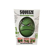 Bestseller transfrontalier : Jouets anti-stress en caoutchouc à presser, Géants (Fromage, Fraise, Pêche) pour Squishies créatifs sur le thème des biscuits