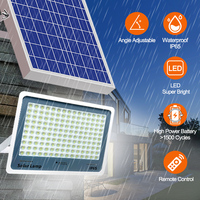 Projecteur solaire COB extérieur super lumineux 20W-200W, magnétique, portable, LED, étanche IP65