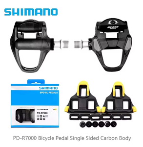 Pédales de vélo de route SHIMANO <span class=keywords><strong>PD</strong></span> <span class=keywords><strong>R7000</strong></span> en fibre de carbone, pédales auto-bloquantes avec caleçons SH11, pièces de vélo, pédales de cyclisme - Product Image 1