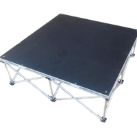 Nouveau système de charpente modulaire portable d'extérieur, structure en aluminium robuste, installation rapide pour scène de concert de grande envergure