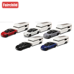 Modellino Auto Tesla <span class=keywords><strong>Model</strong></span> X/<span class=keywords><strong>S</strong></span>/3 in Scala 1:24 Personalizzato con Colonnina di Ricarica - Marca Fairchild Unisex Età 2-13 - Product Image 2