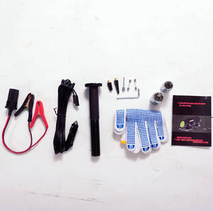 Vente en gros 5T cric hydraulique électrique monté sur véhicule 12V compresseur d'air jeu de clés à chocs électriques outil électrique à affichage numérique - Product Image 6