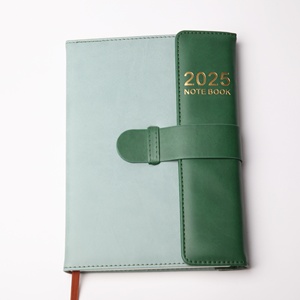 Máy Tính Xách Tay Tùy Chỉnh Tạp Chí <span class=keywords><strong>2025</strong></span> Kinh Doanh Chương Trình Lập Kế Hoạch Biểu Tượng Tùy Chỉnh Bìa In Ấn Với Khóa - Product Image 1