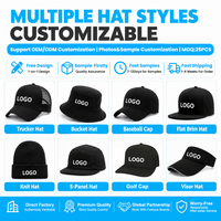Topi Baseball Snapback Bordir Custom untuk Pria Wanita Grosir Berkualitas Tinggi dengan Bagian Belakang Jaring Cetak Personalisasi Topi Trucker