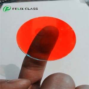 Filtro de Vidrio de Color Resistente al Calor FELIX Personalizado de 0.3mm 0.5mm 0.7mm 1.1mm 2mm de Grosor, Recubrimiento AR/AF/AG, 96% de Transmitancia de Luz - Product Image 1