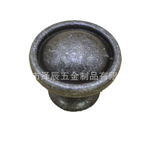 Zechen Zinc Alloy Round <b>Drawer</b> <b>Knob</b> Traditional Style Durable Handle For Furniture A1741 - Product Image 1