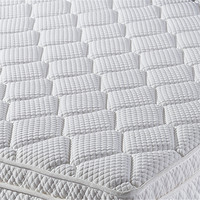 Matelas de lit en gros, haute qualité, ressorts ensachés, mousse haute densité, meubles de maison, emballage sous vide, tissu tricoté