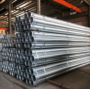 Tuyaux en acier galvanisé robuste Tubes métalliques résistants à la corrosion pour la plomberie, la construction et l'alimentation en eau industrielle, multiples - Product Image 6