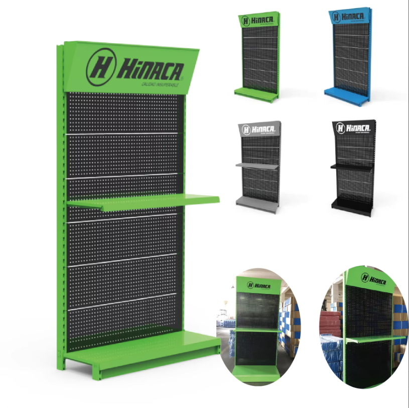 Apache Custom Metal Layer Tool Display Rack for Hardware Stores, Supermarkets and Professional Garage Tool Storage Solutions — view 4