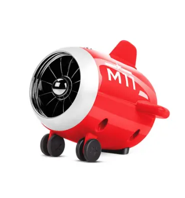 Cute Airplane Bentuk Speaker Portable BT 5.0 Mini Speaker Nirkabel Mendukung 3.5Mm Aux Kabel TF Super Bass Stereo Musik pemain