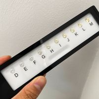 Offre Spéciale : Ensemble de Bijoux en Moissanite et Zircon, Présentoir Transparent en PVC pour Comparaison de Pierres de Diamant, Accessoires de Bijouterie