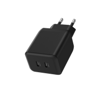 Nouveau Brésil Standard ANATEL 2025 GaN Tech 45W PD Chargeurs Muraux Rapides Smart 2-Type-C Ports pour Téléphone Mobile