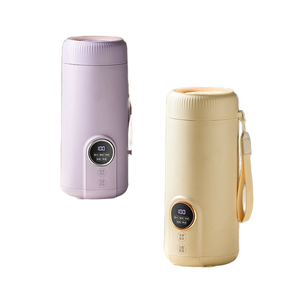 Hervidor Eléctrico Portátil de Acero Inoxidable 304/316 de 550 ml, Taza Calentadora de Agua para Viajes, para Té y Café, con 3 Controles de Temperatura - Product Image 1