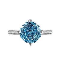 Hete Verkoop Zilveren Kleur Trouwringen Vinger Luxe Mode Ingelegd Snijoppervlak Natuurlijk Amethist Zirkoon Sieraden Cadeau