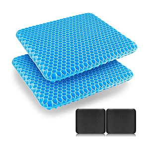 TPE gel seat cushion Custom fabric color cushion Polyester cover seat <b>pad</b> OEM ODM cushion manufacturer - Product Image 2