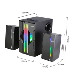 Kisonli TM-9100A <span class=keywords><strong>PC</strong></span> 2.1 màu xanh răng <span class=keywords><strong>Woofer</strong></span> loa với điều khiển từ xa - Product Image 2