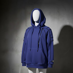 Sudadera con Capucha Deportiva de Invierno, Estilo Urbano, Gruesa, 100% Algodón, Doble Capa, Personalizable para Marcas - Product Image 3