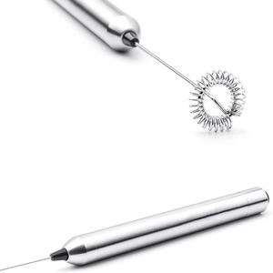 <span class=keywords><strong>Mousseur</strong></span> à lait électrique portatif professionnel à piles avec support de mélangeur à café - Product Image 5